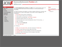 Tablet Screenshot of franken.de