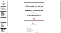 Desktop Screenshot of eat-n-drink.franken.de
